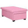 vidaXL Pull-Out Schlafsofa Rosa 194 x 50 x 82 cm Sperrholz