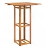 vidaXL Bistrotisch 75x75x110 cm Massivholz Akazie