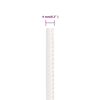 vidaXL Bootsseil Wei&szlig; 4 mm 25 m Polypropylen