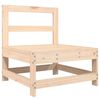 vidaXL 5-tlg. Garten-Lounge-Set Massivholz Kiefer