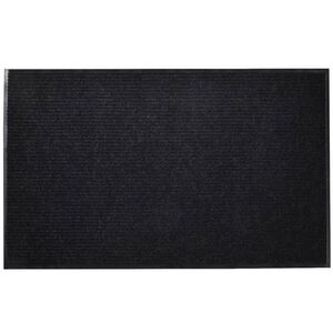 vidaXL T&uuml;rmatte Schwarz 120 x 180 cm PVC