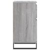 vidaXL Sideboards 2 Stk. Grau Sonoma 40x35x70 cm Holzwerkstoff
