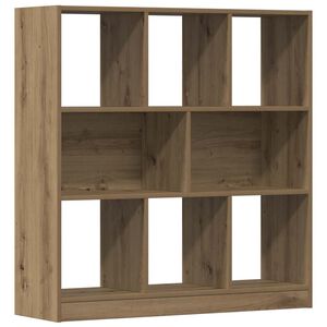 vidaXL B&uuml;cherregal Artisan-Eiche 97,5x29,5x100 cm Holzwerkstoff