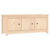 vidaXL Schuhschrank 110x38x45,5 cm Massivholz Kiefer