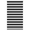 vidaXL Zebra-Rollo 100,9 x 175 cm, Stoffbreite 96,7 cm, schwarz
