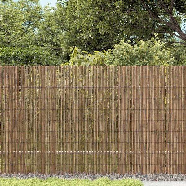 vidaXL Gartenzaun 1000x90 cm Schilf