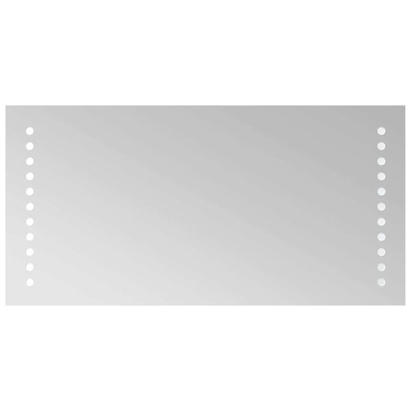 vidaXL LED-Badspiegel 40x20 cm