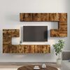 vidaXL 10-tlg. TV-Schrank-Set R&auml;uchereiche Holzwerkstoff