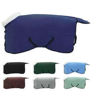 vidaXL Pferdedecke Marineblau 145 cm Polarfleece