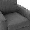 vidaXL Relaxsessel Dunkelgrau Stoff