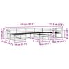 vidaXL Outdoor-Sofagarnitur 8 pcs Natur Massivholz Akazie