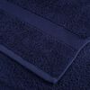 vidaXL Premium Handt&uuml;cher SOLUND 2 Stk. Marineblau 100x200 cm 600 g/m&sup2;