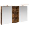 vidaXL Badezimmerschrank-Set 3 stk. 110 x 10,5 x 60,5 cm Holzwerkstoff