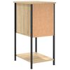 vidaXL Nachttische 2 Stk. Sonoma-Eiche 32x42x70 cm Holzwerkstoff