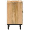 vidaXL Badschrank 38x33x58 cm Massivholz Mango