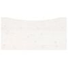 vidaXL Schreibtischplatte Wei&szlig; 100x50x2,5 cm Massivholz Kiefer