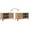vidaXL Plattenschrank Artisan-Eiche 84,5x38x48 cm Holzwerkstoff