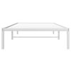 vidaXL Bettgestell Metall Wei&szlig; 100x190 cm
