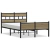 vidaXL Bettgestell ohne Matratze Sonoma-Eiche 120x190 cm Holzwerkstoff