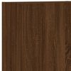 vidaXL TV-Wandschrank Braun Eiche-Optik 40,5x30x102 cm Holzwerkstoff