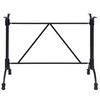 vidaXL Bistrotisch-Gestell Schwarz 93x60x72 cm Aluminiumguss