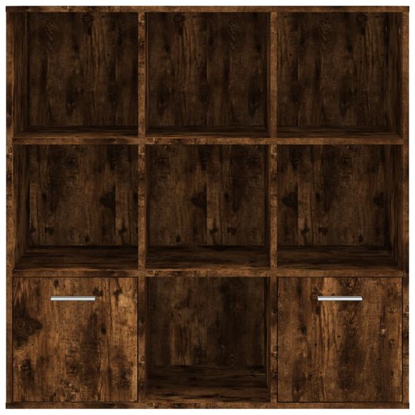 vidaXL B&uuml;cherschrank R&auml;uchereiche 98x30x98 cm