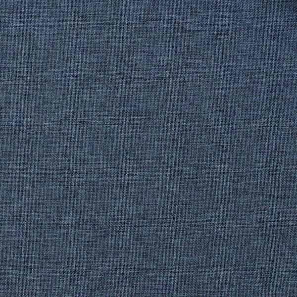 vidaXL Verdunkelungsvorhang mit &Ouml;sen Leinenoptik Blau 290x245 cm