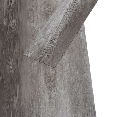 vidaXL PVC-Laminat-Dielen 5,02 m² 2 mm Selbstklebend Gestreift Holz