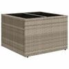 vidaXL Gartensofa-set mit Speicher Hellgrau Poly Rattan