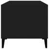 vidaXL Couchtisch Schwarz 90x49x45 cm Holzwerkstoff