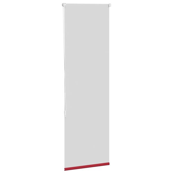 vidaXL Verdunkelungsrollo Rot 60x175 cm Stoffbreite 55,7 cm Polyester