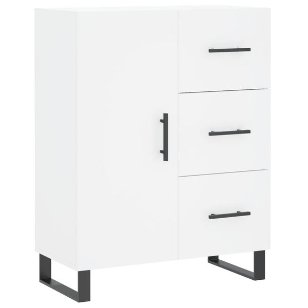 vidaXL Sideboard Wei&szlig; 69,5x34x90 cm Holzwerkstoff