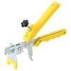 vidaXL Fliesen-Nivelliersystem 500 Keile 2500 Clips 1 mm