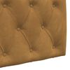 vidaXL H&auml;ngevorderseite Wandmontiert Braun 210 x 55 x 7 cm Samt