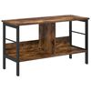 vidaXL B&uuml;cherregal 2 Ebenen 82 x 32 x 47 cm Holzwerkstoff