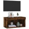 vidaXL TV-Schrank mit LED-Leuchten R&auml;uchereiche 60x30x30 cm