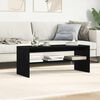 vidaXL TV-Schrank Schwarz Eichen-Optik 100x40x40 cm Holzwerkstoff