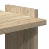 vidaXL B&uuml;cherregal 3 B&ouml;den Sonoma-Eiche 60x30x120 cm Holzwerkstoff