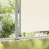 vidaXL Ausziehbare Seitenmarkise 140x300 cm Creme