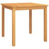 vidaXL 5-tlg. Garten-Essgruppe Massivholz Teak
