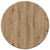 vidaXL Tischplatte &Oslash; 30 x 1,5 cm Rund Holzwerkstoff Artisan-Eiche