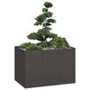 vidaXL Pflanzk&uuml;bel Schwarz 120x80x80 cm Stahl