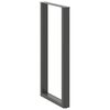 vidaXL Bartischbeine U-Form 2 Stk. Anthrazit 60x(110-111) cm Stahl