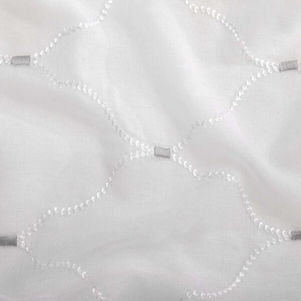 vidaXL Vorh&auml;nge 2 pcs Wei&szlig; 140 x 245 cm Polyester