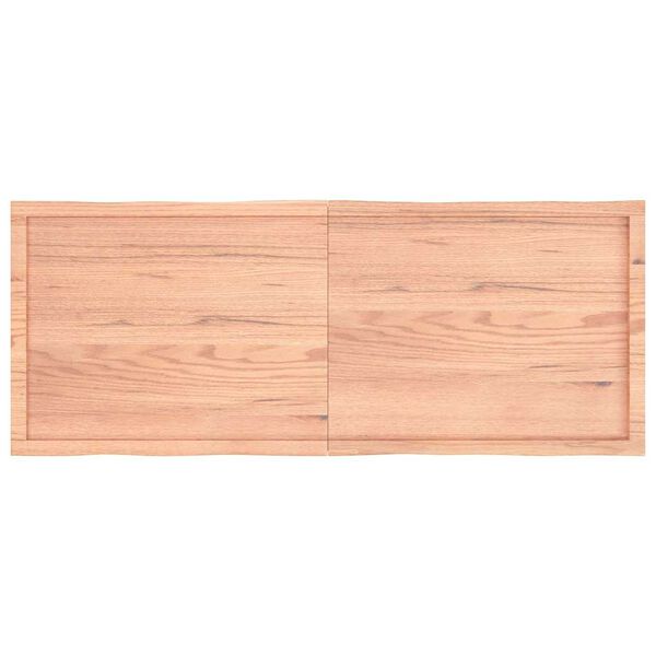 vidaXL Tischplatte 160x60x(2-4) cm Massivholz Behandelt Baumkante