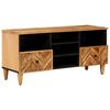 vidaXL Stauraumschr&auml;nke Braun 100 x 33,5 x 46 cm Massivholz Mango