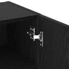 vidaXL TV-Schrankset Schwarz Eichen-Optik 40,5 x 30 x 102 cm