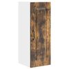 vidaXL Wandschrank PORTO Ger&auml;ucherte Eiche 30 x 31 x 80 cm