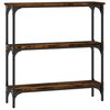 vidaXL Konsolentisch R&auml;uchereiche 75x22,5x75 cm Holzwerkstoff