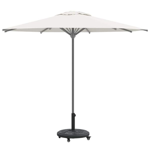vidaXL Sonnenschirmst&auml;nder Art Deco Schwarz &Oslash; 45 x 39,5 cm Eisen